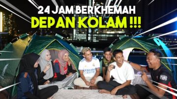 24 JAM BERKHEMAH DEPAN KOLAM RENANG DALAM RUMAH !!!