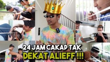 24 Jam Cakap  Tak  Dekat Alieff !!! Bella Kena CIUM B0NT*T KUCING…