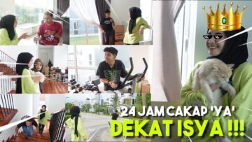 24 JAM CAKAP YA DEKAT ISYA !!! IKA T4KUT NAK PEGANG KUCING…