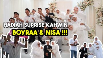 AI TEAM BAGI HADIAH KHAWIN SUPRISE UNTUK BOYRAA & NISA !!!