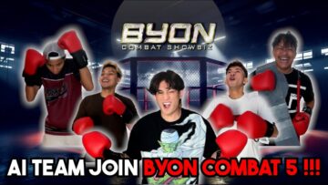 AI TEAM BOXING CHAMPIONSHIP BYON COMBAT 5 !! EHIN MENGAMUK PUKUL SEMUA ORANG !!