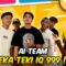 AI TEAM JAWAB TEKA TEKI MENGUJI IQ !!! SIAPAKAH TALENT PALING BIJAK DALAM AI TEAM ???