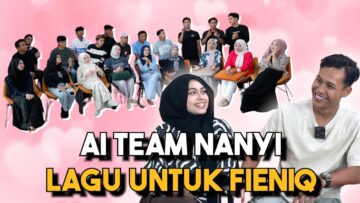 AI TEAM NYANYI LAGU UNTUK PENGANTIN BARU FIENIQ !!!