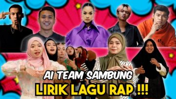 AI TEAM SAMBUNG LIRIK LAGU RAP 2025 !!! RYZAN DUO RAPPER PADU ???