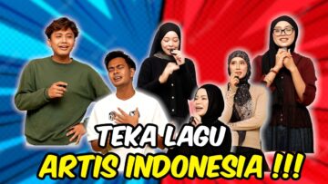 AI TEAM TEKA LAGU ARTIS INDONESIA !!! EMNY SUKA NYANYI LAGU GALAU ???