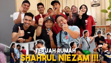 AI TEAM TERJAH RUMAH BARU SHAHRUL    !!!