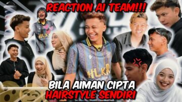 AIMAN MENYESAL CIPTA HAIRSTYLE SENDIRI⁉️