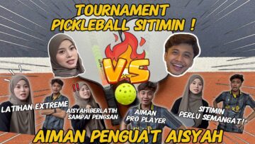 AISYAH PENGSAN, AIMAN JADI PENGUAT❗️❗️❗️ TOURNAMENT PICKLEBALL AITEAM PERTAMA❗️❗️❗️