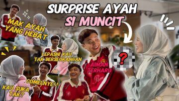 AISYAH SURPRISEKAN AIMAN❗️❗️❗️ HADIAH PALING BERMAKNA 💗