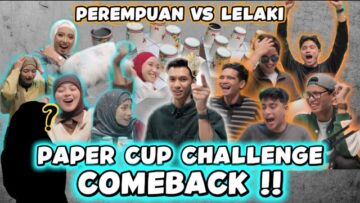 AITEAM PAPERCUP CHALLENGE!! RAMAI TAK PUAS HATI?? ASSLAH PIKAT KANDA?!