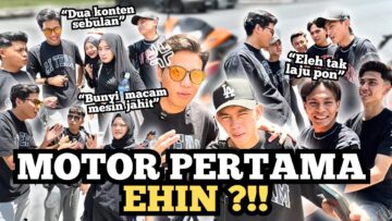 ALHAMDULILLAH MOTOR PERTAMA EHIN !! REACTION AI TEAM BAWAK MOTOR PERTAMA EHIN !EHIN BELI MOTOR RXZ ?