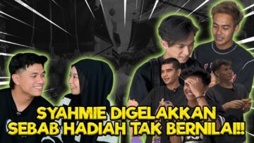 ALIEFF IRFAN KUT0K HADIAH SYAHMIE MURAH??? 4SEKAWAN TAK BERPUAS HATI DENGAN HADIAH YANG DIBERI!!