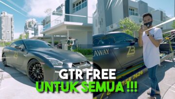 ALIEFF NAK BAGI FREE NISSAN GTR !!! PEC4H KEPALA WOII….
