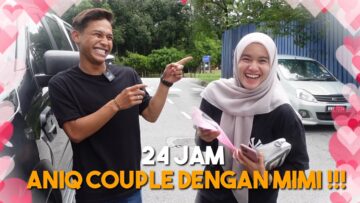 ANIQ BERCINTA DENGAN MIMI !!! ANIQ FIRST TIME BAGI BUNGA…