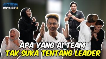 APA YANG KAU TAK SUKA TENTANG BOSS KAU AI TEAM !!! ALIEFF KENA SEKOLAHKAN…