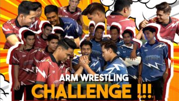 ARM WRESTLING CHALLENGE !!! SIAPA PALING KUAT DALAM AI TEAM !!!