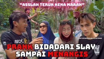 ASSLAH MENANGIS KENE MARAH.SEBAB AYAM GIGIT DIA!!