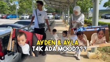 Ayla & ayden xde mood !!?? Bella merajuk dengan alieff  !!