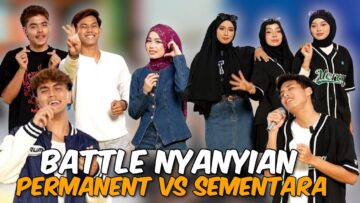 BATTLE NYANYIAN 5 KATEGORI AI TEAM VS EX SEMENTARA AI TEAM 2024