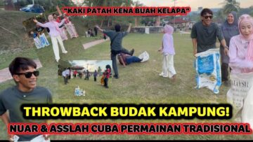 BAWA ASSLAH MAIN PERMAINAN KAMPUNG !! LAWAN BOWLING KELAPA !!