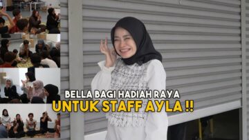 Bella belanja semua staff barang2 raya ??!😱 semua happy !