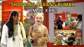 Bella shopping barang rumah RM50k ??!!!