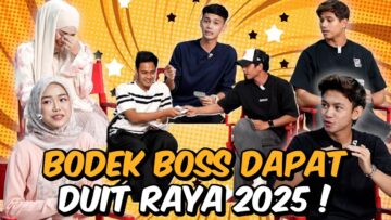 BODEK BOSS DAPAT DUIT RAYA AI TEAM !!!