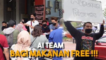 BORONG GERAI & BAGI MAKANAN PERCUMA UNTUK BERBUKA !!! ALHAMDULILLAH…