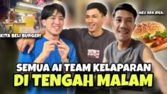 BORONG SEMUA BURGER DI TEPI JALAN UNTUK SEMUA AI TEAM?!.SEMUA KECEWA DI PRANK!!