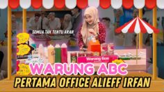 BUKA KEDAI ABC DI OFFICE AI TEAM!! HANCUR HABIS WARUNG GON😰