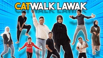 CATWALK LAWAK IKUT MUZIK !!! MODEL AI TEAM 2022