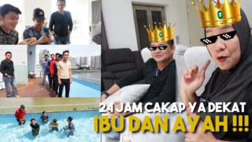 Challenge 24 Jam Cakap YA Dekat Ibu & Ayah Mertua !!! Redhaa Je Muka Semua…