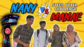 CHALLENGE MAKAN DIRI !! MANAE KALAHKAN NANY !! DANNY LUAH PERASAAN DEKAT UNA !!