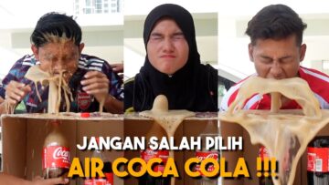 CHALLENGE VIRAL T1KTOK !!! JANGAN SALAH PILIH AIR C0KE…