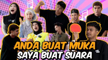 CHALLENGE VIRAL TIKT0K !!! AWAK BUAT MUKA SAYA BUAT SUARA AI TEAM…