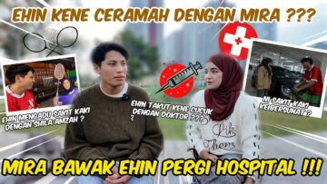 EHIN LUKA PARAH ATAS PADANG BOLA ! MIRA RAWAT EHIN DEKAT KLINIK ! ARUL SHILA AMZAH UBAI BADMINTON !