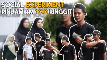 EKSPERIMENT AI TEAM !! ALIEFF PINJAM RM100 DAPAT RM300…