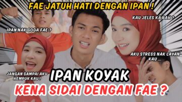 FAE BERSANDAR DI BAHU IRFAN‼️BEHIND THE SCENE KERJA IRFAE