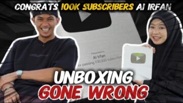 FAE MASIH TRAUMA‼️SILVER PLAY BUTTON IRFAN TAKDA DALAM KOTAK ⁉️