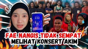 FAE NANGIS TERLEPAS KONSERT AKIM&THE MAJISTRET !!