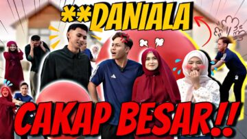 FIENIQ VS DANIALA  LETUPKAN BALLON UDARA !! BALLON BESAR KERETA ??