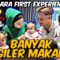 FIRST TIME BABY EL MAKAN !! SEMUA EXCITED !!