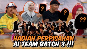 HADIAH PERPISAHAN ISTIMEWA UNTUk AI TEAM BATCH 3 !!!