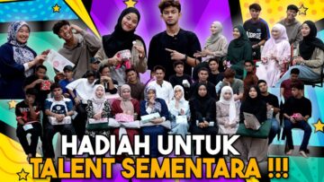 HADIAH PERPISAHAN UNTUK TALENT BATCH 2 AI TEAM !!