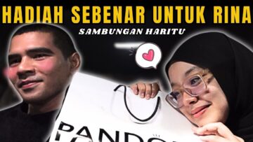 HADIAH YANG BEMAKNA UNTUK RINA !! RINA MENANGIS KEGEMBIRAAN !!