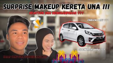 HAFIZ MAKEUPKAN KERETA UNA?? |TAK PAYAH HANTAR KEDAI AKU BUAT JIMAT DUIT!!!!