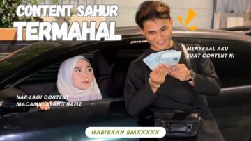 HAFIZ UNA SAHUR TERMAHAL!!! | APA YANG HANA MAKAN???