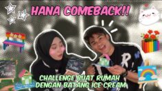 HANA 2.0 UNA HAFIZ IDEAS CREATIVE MENGUNAKAN BATANG ICE CREAM!!!