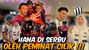 HANA DAN LUFAE DISERBU FANS CILIK PENUH 1 MALL !!