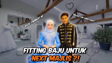HANA FITTING BAJU UNTUK NEXT MAJLIS ????!! HAFIZ JUMPA FAMILY UNA UNTUK PERTAMA KALINYA !!!